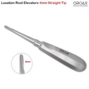 Tooth Luxation Root Elevator Straight 4mm Oral Surgery Instruments - Image 2