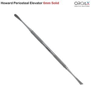 Dental Howard Periosteal 24g Mango Sólido de Doble Extremo Elevadores Quirúrgicos Orales Elevador Periostal Howard Instrumento Elevador Quirúrgico Élévateur Périosté Howard Dentaire 24g Élévateurs Chirurgicaux Oraux Howard Periost Elevatoren 24g Doppelendiges Zahnwerkzeug