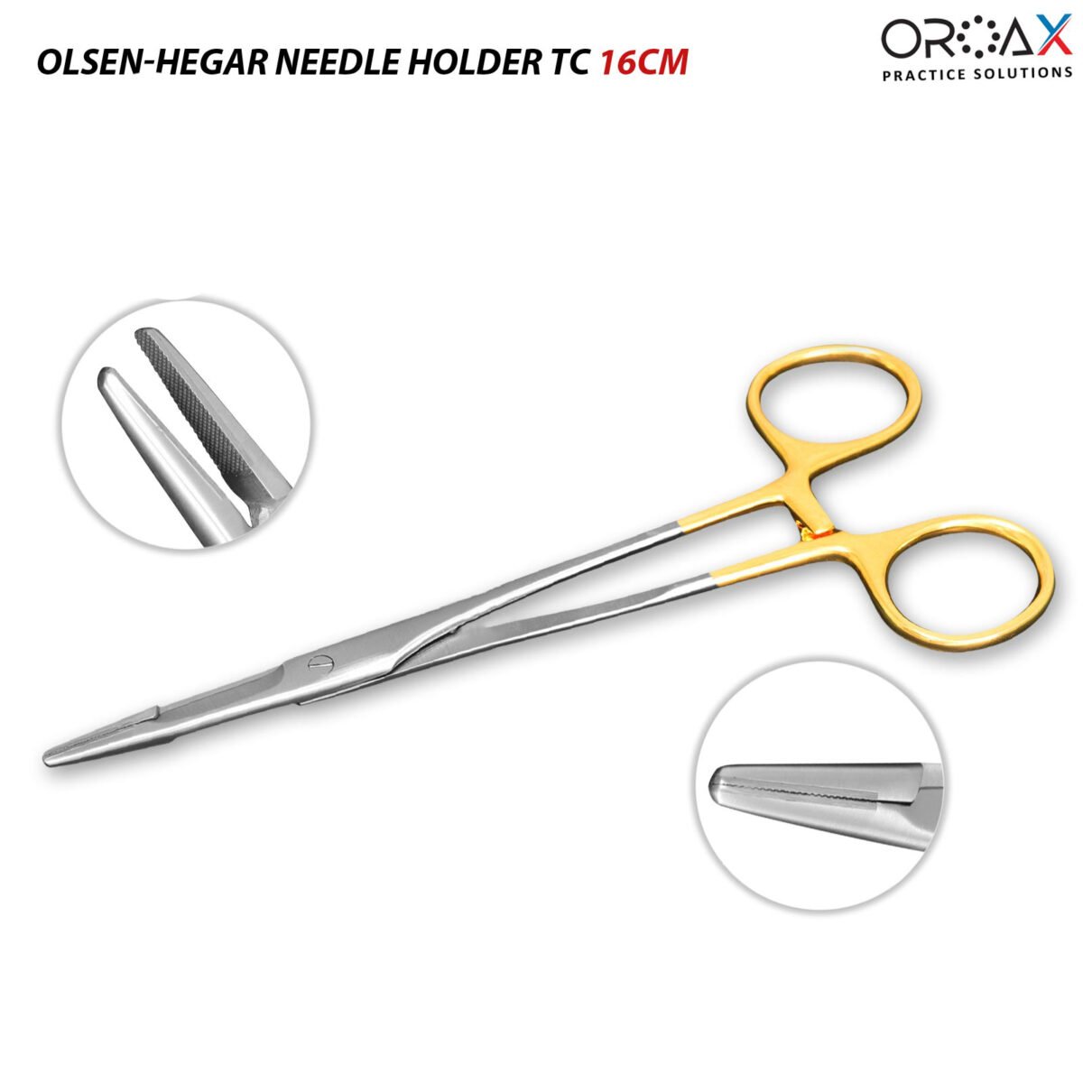 Olsen Hegar Needle Holder TC 16cm - Image 2