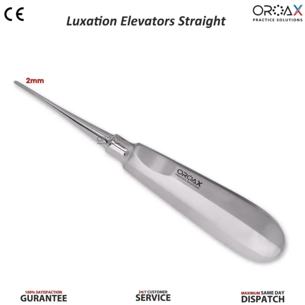 Surgical Luxation Elevator Curve 2mm Dentistry Instruments