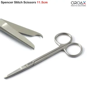 Spencer Stitch Scissors 11.5cm Straight Surgical Instruments