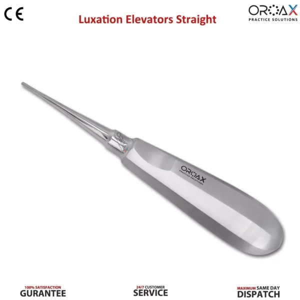 Dental Root Luxating Straight 1mm Tooth Loosening Elevator