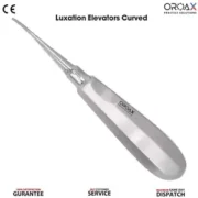 Teeth Luxating Elevator Curved 1mm Surgical Instruments - Image 3