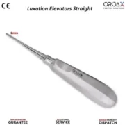 Dental Root Elevators Luxating Straight 2mm Oral Surgery Tools - Image 3