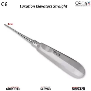 Dental Root Elevators Luxating Straight 2mm Oral Surgery Tools