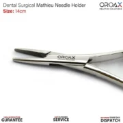 Mathieu Needle Holder Driver 14CM Surgical Forceps - Image 3