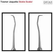 Dental Jacquette Sickle Scaler Anterior Towner Double Ended Tool - Image 3