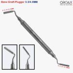Dental Bone Graft Instruments Plugger Packer Condenser Carrier Compacteur de Greffe Osseuse Instruments Dentaires pour Implants Outils Chirurgicaux de Greffe Osseuse Condenseur et Porteur de Greffe Osseuse Dentaire Zahnärztliche Knochentransplantationsinstrumente Chirurgische Knochenimplantat-Werkzeuge Strumenti di Innesto Osseo Dentale Condensatore e Portatore di Innesto Osseo Dentale