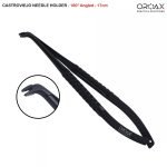 urgical Castroviejo Needle Holder 17cm Delicate Suturing Microsurgery Forceps Castroviejo de 17 cm, un instrument chirurgical utilisé pour la suture précise en microchirurgie. Primer plano de un portagujas Castroviejo de 17 cm, un instrumento quirúrgico utilizado para sutura precisa en microcirugía.
