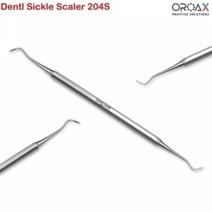 Dental Sickle Scaler 204S Plaque Calculus Removing Scarpers