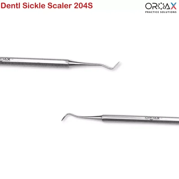 Dental Sickle Scaler 204S Plaque Calculus Removing Scarpers