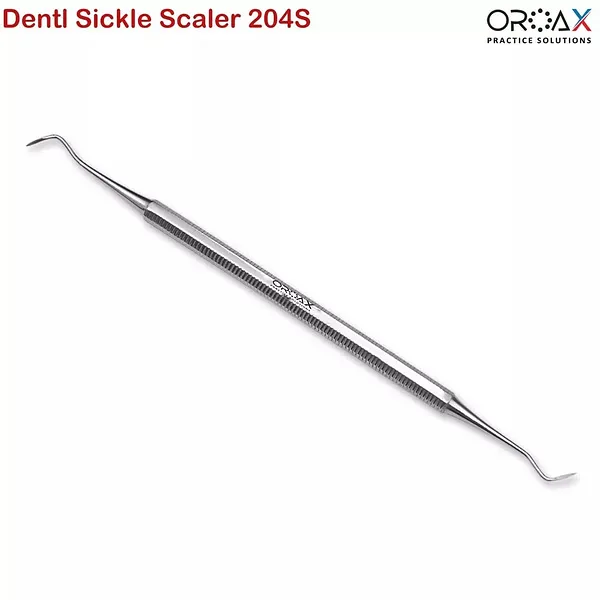 Dental Sickle Scaler 204S Plaque Calculus Removing Scarpers