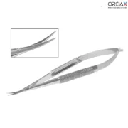 Micro Noyes Scissor Small Curved Spring Action Surgical Instruments - Image 3