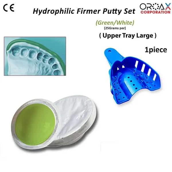 Impression Putty Green White 25G 1 PC LARGE UPPER TRAY