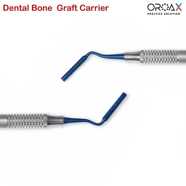 Implant Bone Graft-Carrier 3.3/4.0mm Titanium Coated Dental Condenser Packer