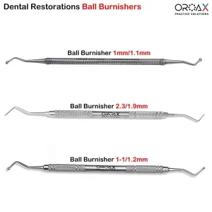 Dental Ball Burnisher for Composite & Amalgam Fillings