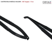 Portaagujas Castroviejo Needle Holder - 180° Angled - 17cm - Image 2