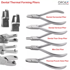 Horizontal, Vertical, Tear Drop, Mini Dot,Thermal Punch Plier Set