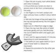 Green/White Putty Set