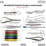Dental Periodontal Implant Surgery Kit 11Pcs