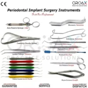 Dental Periodontal Implant Surgery Kit 11Pcs