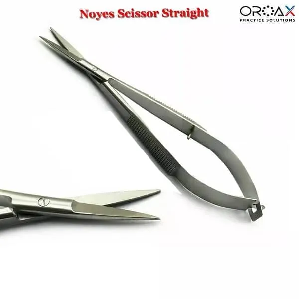 Micro Castroviejo Needle Holder & Iris Noyes Scissors Set