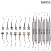 7 Pcs Periodontal Gracey Curettes Set -Hollow Handel - Image 3