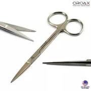 Micro Castroviejo Needle Holder & Iris Noyes Scissors Set - Image 3