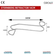 Dental Retractor Set - 6pcs Molt & Minnesota Cheek Retractors - Image 3