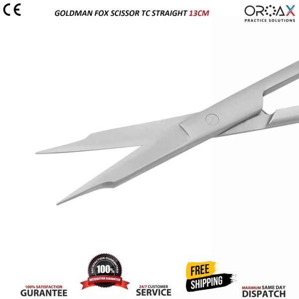 Goldman Fox Scissors TC curve 13cm
