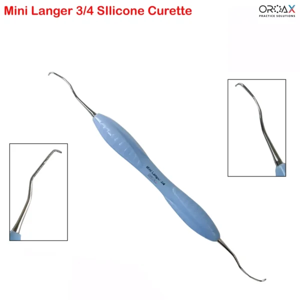 Mini Langer Sickle Scaler SIlicone Handle