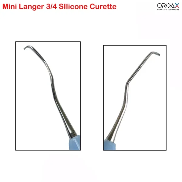 Mini Langer Sickle Scaler SIlicone Handle