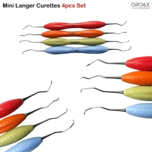 Mini Langer 4pcs Set Silicone Handle