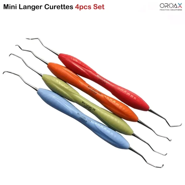 Mini Langer 4pcs Set Silicone Handle