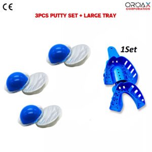 Dental Impression Putty Set 3 X BLUE/WHITE x 6 pc