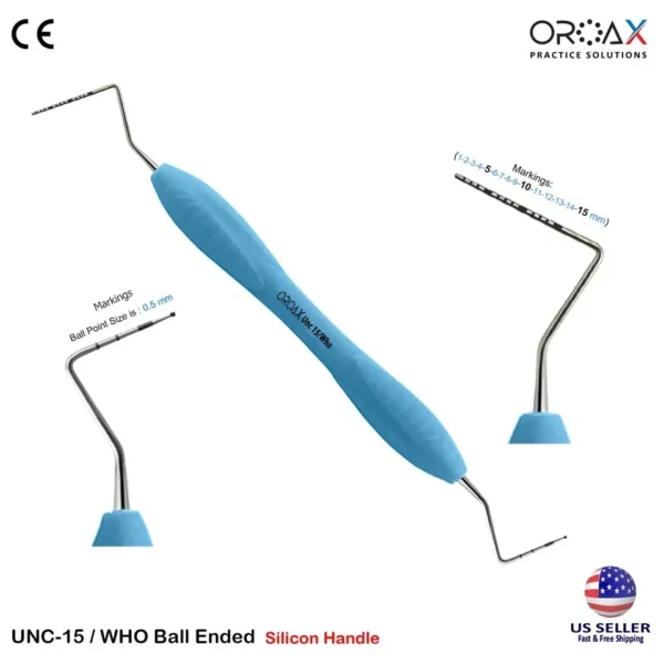 Dental Probes for Gum Measurement – 3pc Set