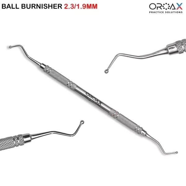 Ball Burnisher Set for Dental Restorations – 1mm to 2.3mm