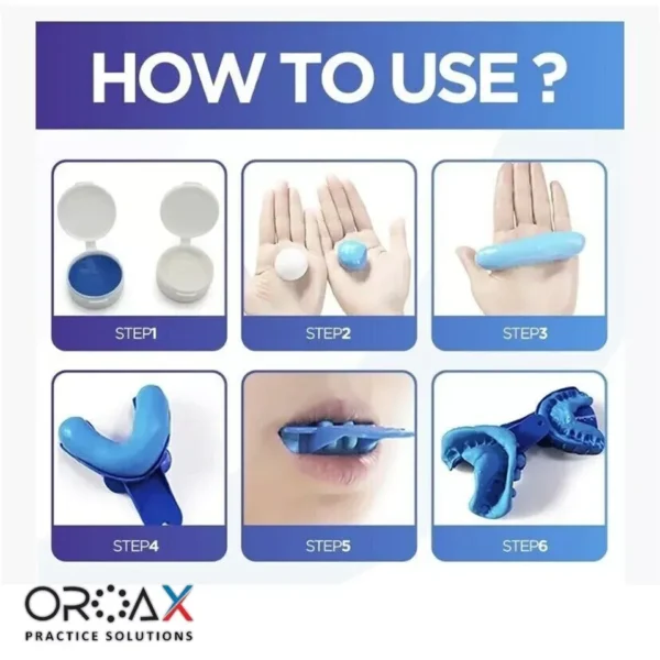 Hydrophilic Dental Putty Set Teeth Impression – Firmer Pods
