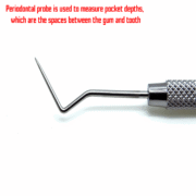 Dental Probe 9 Explorer Plaque Calculus Evaluating Probe - Image 2