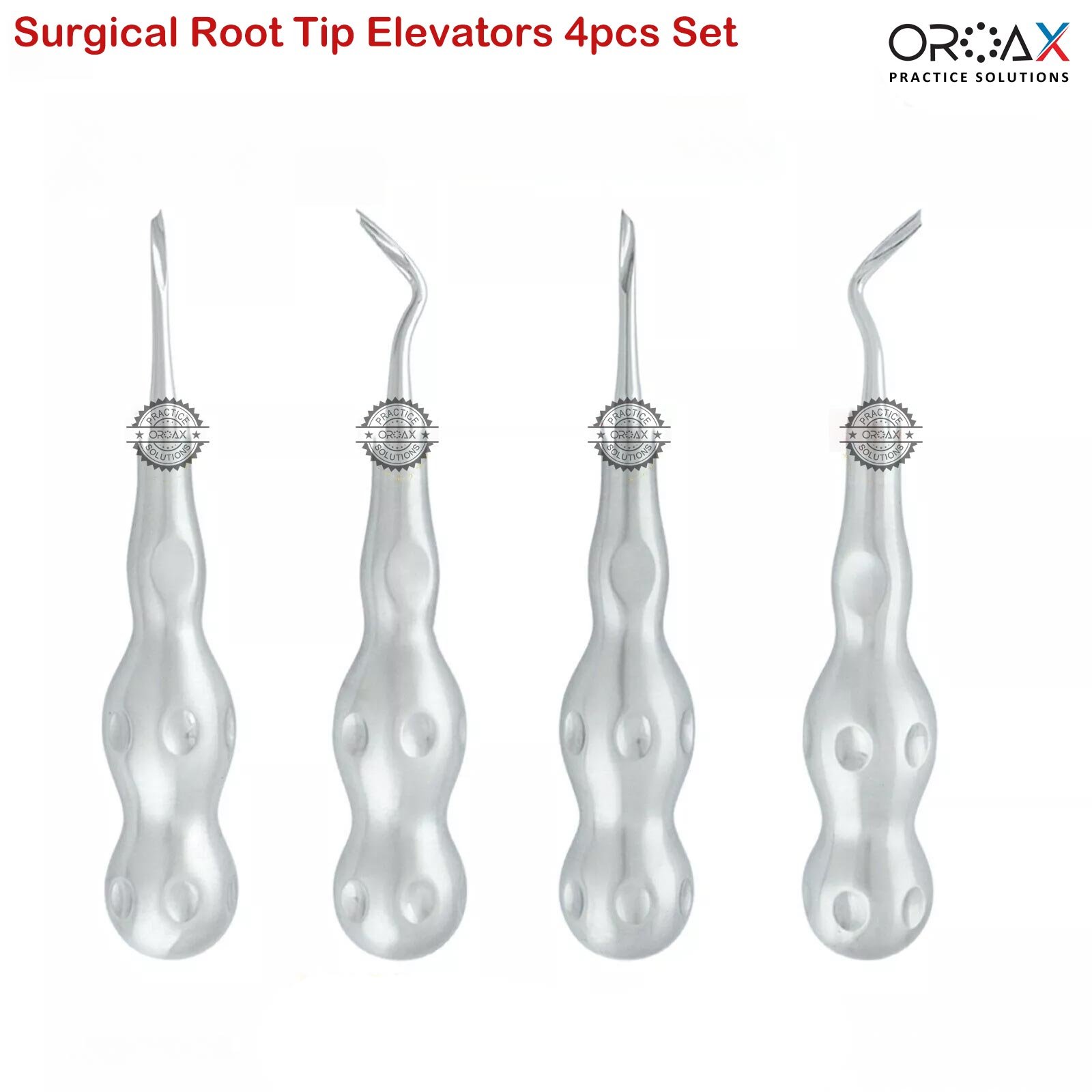thumbnail image 2 of ODM 4pcs Professional Basic Dental Set – Stainless Steel, Made In Pakistan, New-pr-002 2 of 6