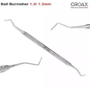Ball Burnisher Dental Instrument – Dual Ended (1.0MM & 1.2MM)