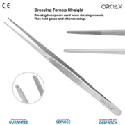 Micro Tweezer 5 Inch – Precision Stainless Steel Tweezer - Image 3