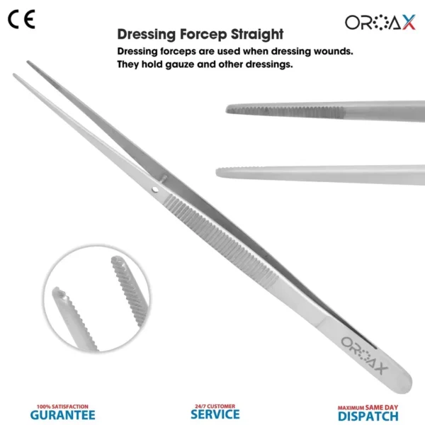 Micro Tweezer 5 Inch – Precision Stainless Steel Tweezer
