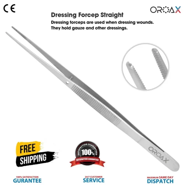 Micro Tweezer 5 Inch – Precision Stainless Steel Tweezer
