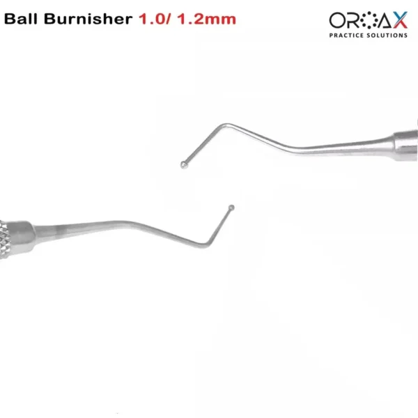 Ball Burnisher Dental Instrument – Dual Ended (1.0MM & 1.2MM)