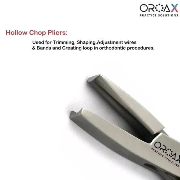 Hollow Chop Loop Forming Orthodontic Plier