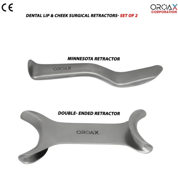 Lip Cheek Double Ended Minnesota Oral Surgical Retractors